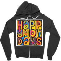 Happy Mondays   Yellow Trending Zipper Hoodie | Artistshot