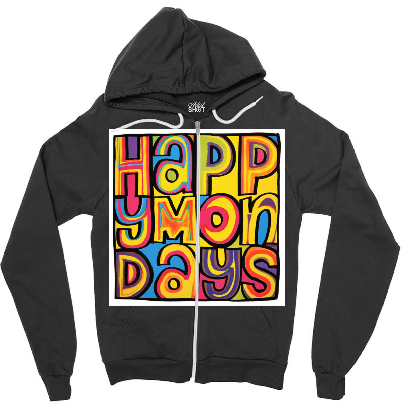 Happy Mondays   Yellow Trending Zipper Hoodie by kauicaosja2 | Artistshot