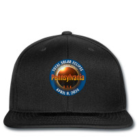 Pennsylvania Pa Total Solar Eclipse 2024  3  T Shirt Printed Hat | Artistshot