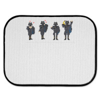 Nameless Cuties Classic  Humor Rear Car Mat | Artistshot