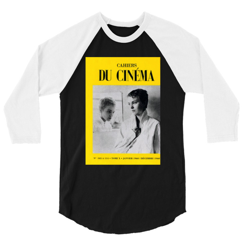 Jean Seberg Breathless Cahiers Du Cinema French New Wave Vintage 60s C 3/4 Sleeve Shirt | Artistshot