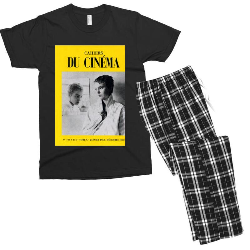 Jean Seberg Breathless Cahiers Du Cinema French New Wave Vintage 60s C Men's T-shirt Pajama Set | Artistshot