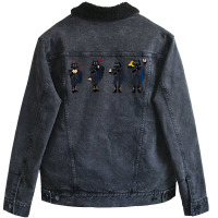 Nameless Cuties Classic  Nature Unisex Sherpa-lined Denim Jacket | Artistshot