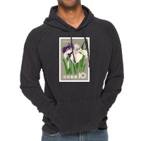 1961 Japan Iris Postage Stamp Poster Vintage Hoodie | Artistshot