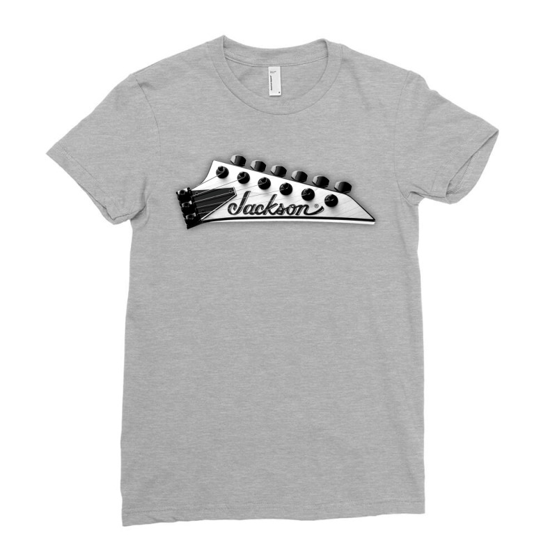 Jackson Headstock   Aesthetic Ladies Fitted T-Shirt by kauicaosja2 | Artistshot