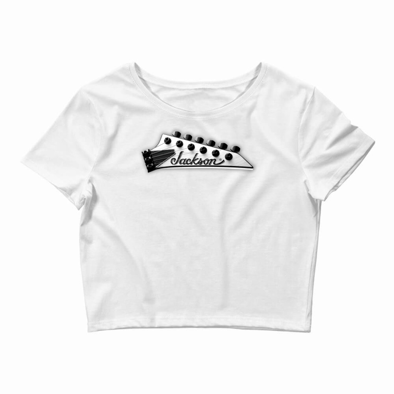 Jackson Headstock   Aesthetic Crop Top by kauicaosja2 | Artistshot