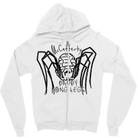 Mccafferty Daddy Long Legs   Stars Zipper Hoodie | Artistshot