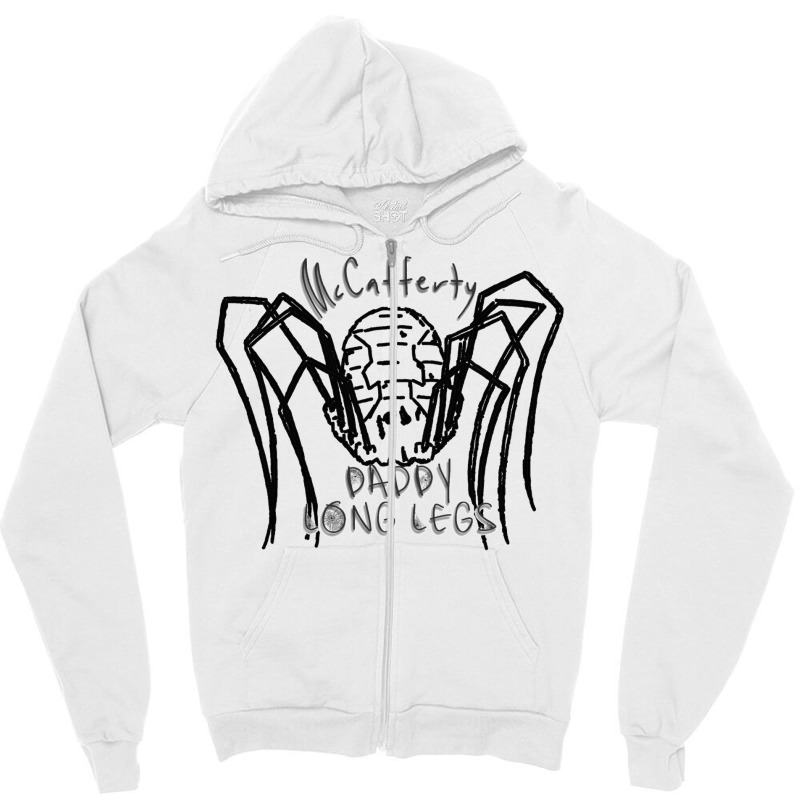 Mccafferty Daddy Long Legs   Stars Zipper Hoodie | Artistshot