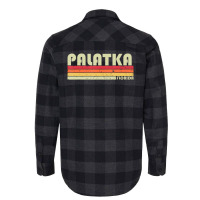 Palatka Fl Florida City Home Roots Retro 70s 80s Flannel Shirt | Artistshot