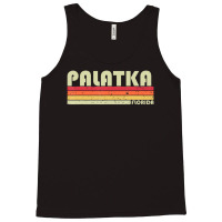 Palatka Fl Florida City Home Roots Retro 70s 80s Tank Top | Artistshot