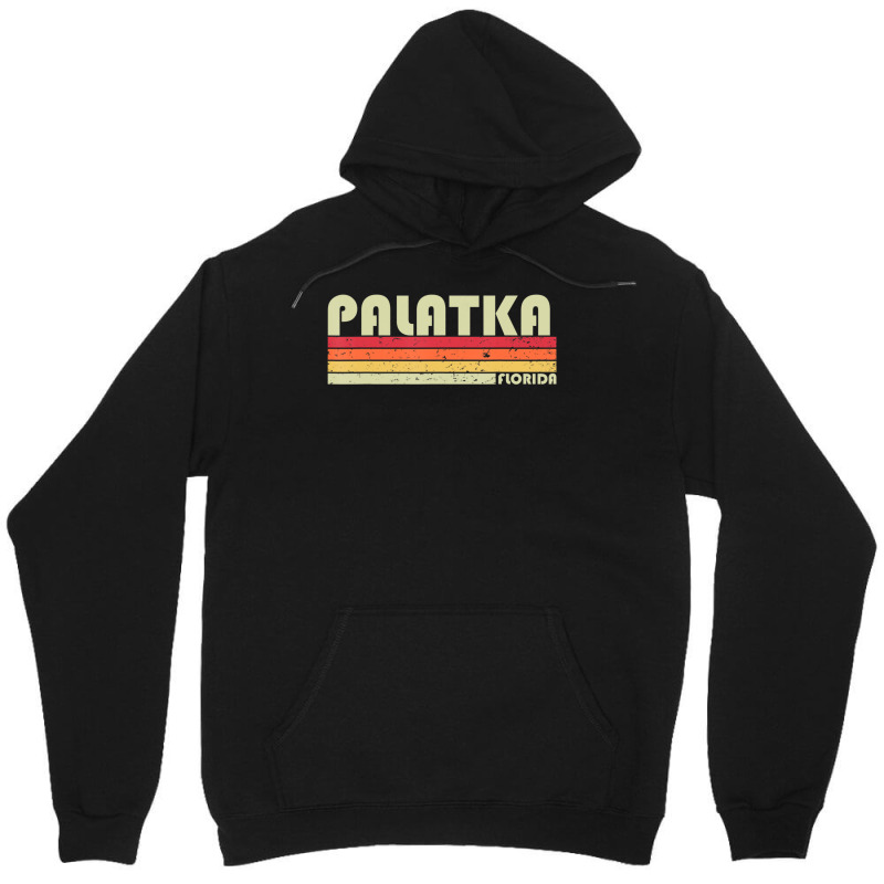 Palatka Fl Florida City Home Roots Retro 70s 80s Unisex Hoodie by hongquangd | Artistshot