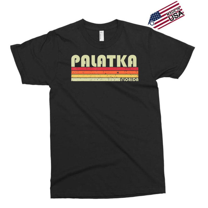 Palatka Fl Florida City Home Roots Retro 70s 80s Exclusive T-shirt by hongquangd | Artistshot