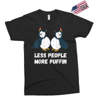 Puffin Less People More Puffin Bird Lover Seabird Lover T Shirt Exclusive T-shirt | Artistshot