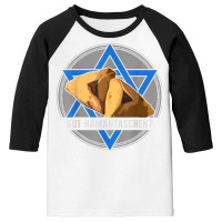 Purim Got Hamantashen Costume Haman Hebrew Jewish Holiday T Shirt Youth 3/4 Sleeve | Artistshot