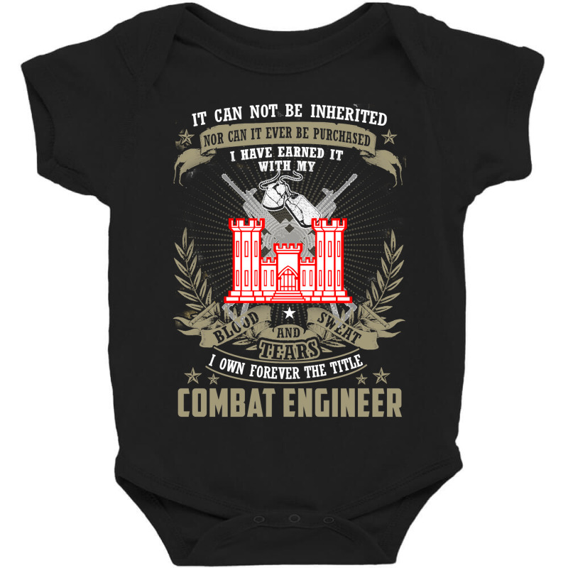 Combat Engineer  , It Can Not Be Inherited Or Purchase Baby Bodysuit by Aliceartist | Artistshot