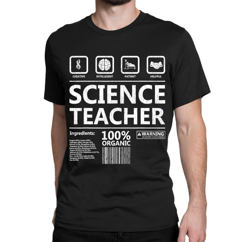 Funny Creative Intelegent Science Chemistry Biology Teacher Classic T-shirt by ElizabethAtist | Artistshot