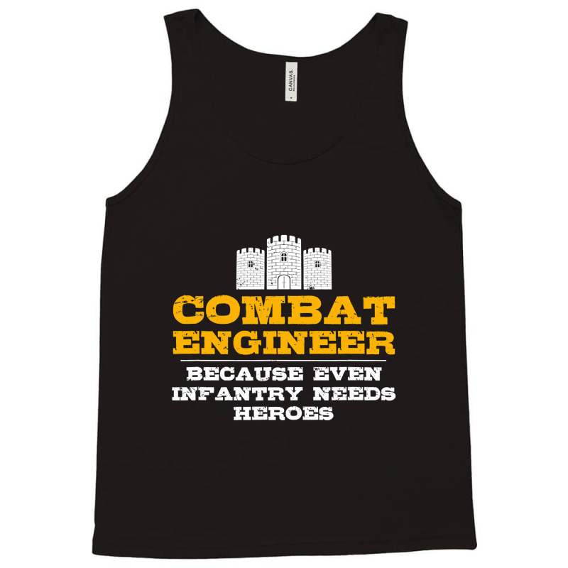 Combat Engineer  Engineer Gifts  Army Engineering Tank Top by Aliceartist | Artistshot