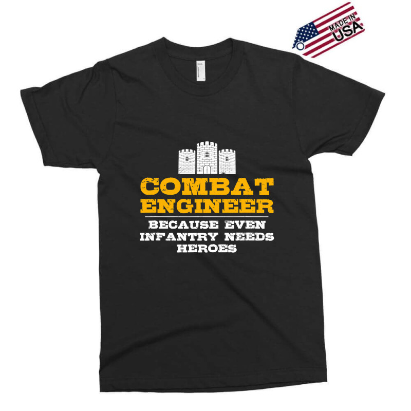 Combat Engineer  Engineer Gifts  Army Engineering Exclusive T-shirt by Aliceartist | Artistshot