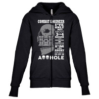 Combat Engineer  I Ve Only Met About 3 Or 4 People Youth Zipper Hoodie | Artistshot