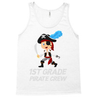 Funny Cute 1st Grade Pirate Halloween Tank Top | Artistshot