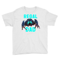 Regal Jumping Spider Dad Spooder Dad Fathers Day Pet Spider T Shirt Youth Tee | Artistshot