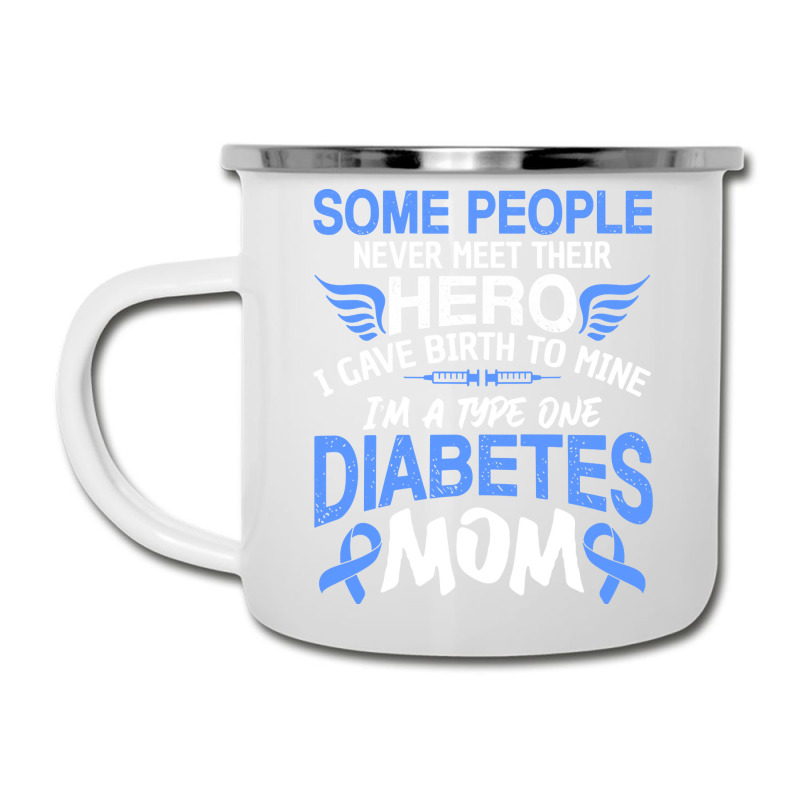 Type 1 Diabetes Mom Mother T1d Diabetic Awareness Women Pullover Hoodi Camper Cup | Artistshot