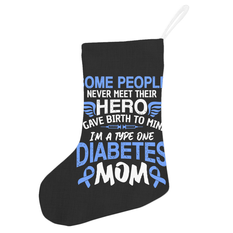 Type 1 Diabetes Mom Mother T1d Diabetic Awareness Women Pullover Hoodi Holiday Stocking | Artistshot