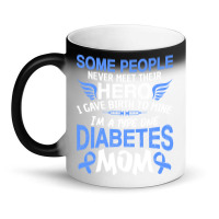 Type 1 Diabetes Mom Mother T1d Diabetic Awareness Women Pullover Hoodi Magic Mug | Artistshot