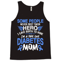 Type 1 Diabetes Mom Mother T1d Diabetic Awareness Women Pullover Hoodi Tank Top | Artistshot