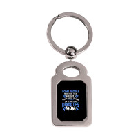 Type 1 Diabetes Mom Mother T1d Diabetic Awareness Women Pullover Hoodi Silver Rectangle Keychain | Artistshot