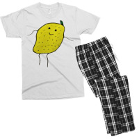 Lemon Boy Classic  Yellow Men's T-shirt Pajama Set | Artistshot