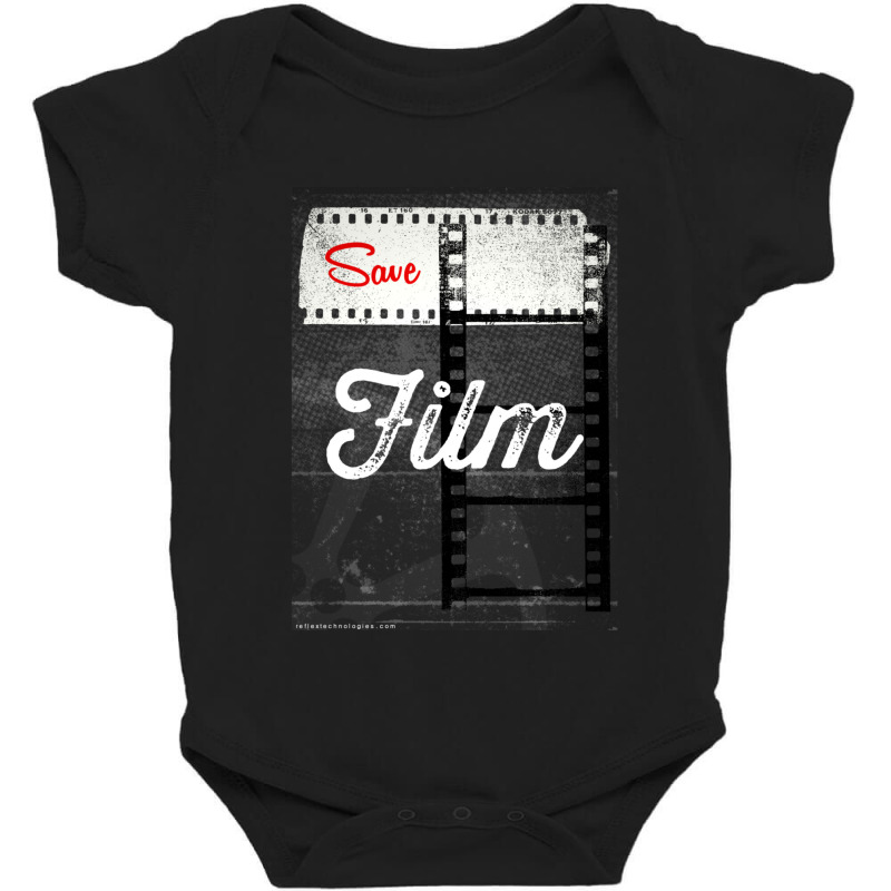 Save Film Baby Bodysuit by KarrieLBreuer | Artistshot