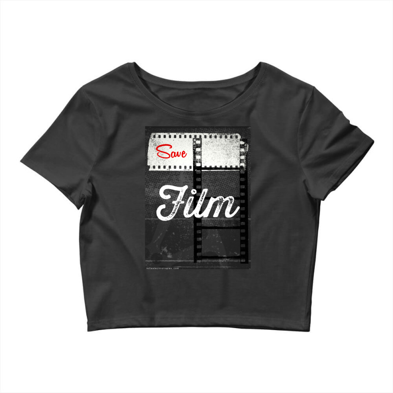 Save Film Crop Top by KarrieLBreuer | Artistshot