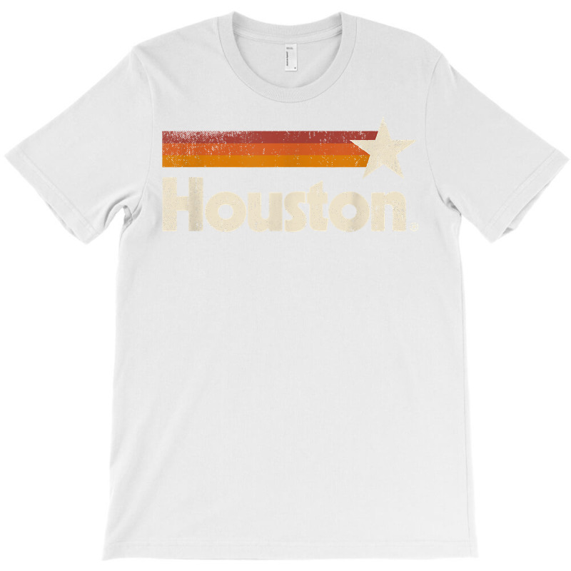 Vintage Houston Texas T Shirt Houston Strong Stripes T Shirt T-shirt | Artistshot