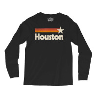 Vintage Houston Texas T Shirt Houston Strong Stripes T Shirt Long Sleeve Shirts | Artistshot