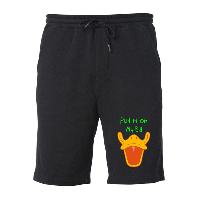 Funny Duck Pun Fleece Short | Artistshot