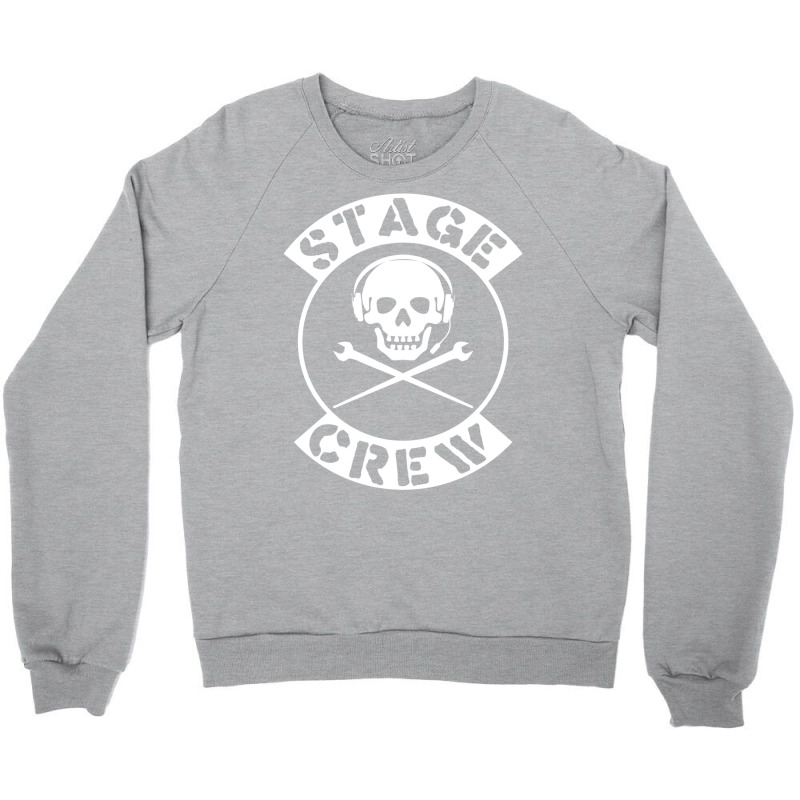 Stage Crew   Yellow Crewneck Sweatshirt by dylanaarobo | Artistshot