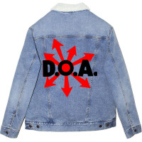 Doa Classic Cute Unisex Sherpa-lined Denim Jacket | Artistshot