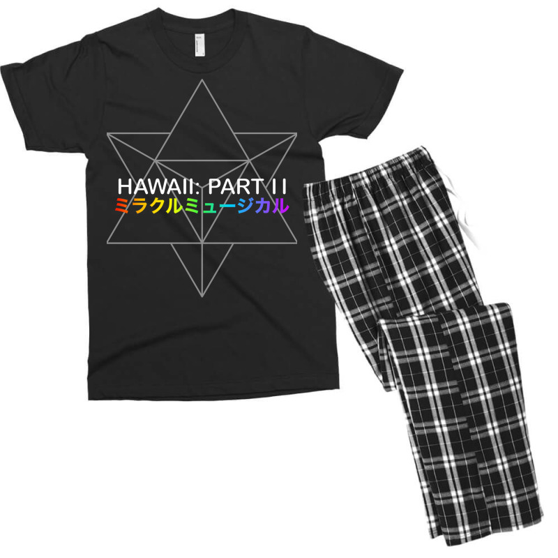 Miracle Musical Hawaii Part Ii (black)  T Aesthetic Men's T-shirt Pajama Set by tchofskitio | Artistshot