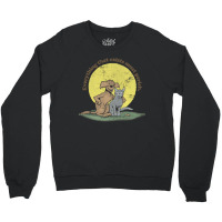 Everything That Exists Must Perish Faded Style Nihilist Design Crewneck Sweatshirt | Artistshot