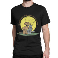 Everything That Exists Must Perish Faded Style Nihilist Design Classic T-shirt | Artistshot