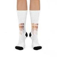 Drippin Melanin For Women Pride  Gifts Black History Month Crew Socks | Artistshot