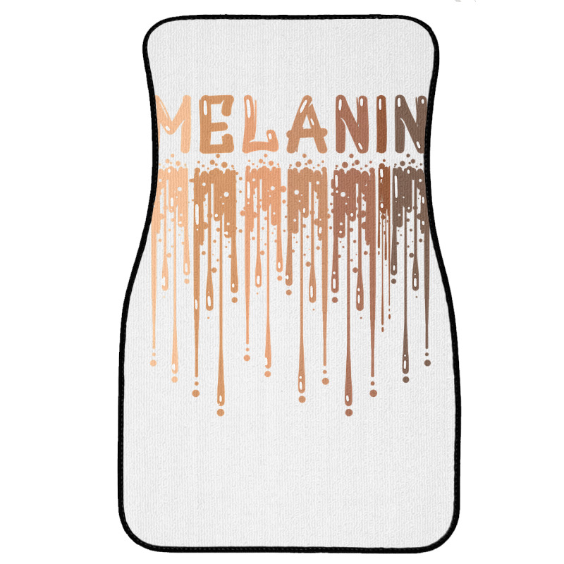 Drippin Melanin For Women Pride  Gifts Black History Month Front Car Mat | Artistshot