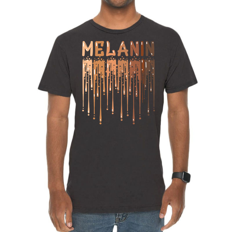 Drippin Melanin For Women Pride  Gifts Black History Month Vintage T-shirt | Artistshot