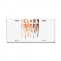 Drippin Melanin For Women Pride  Gifts Black History Month License Plate | Artistshot