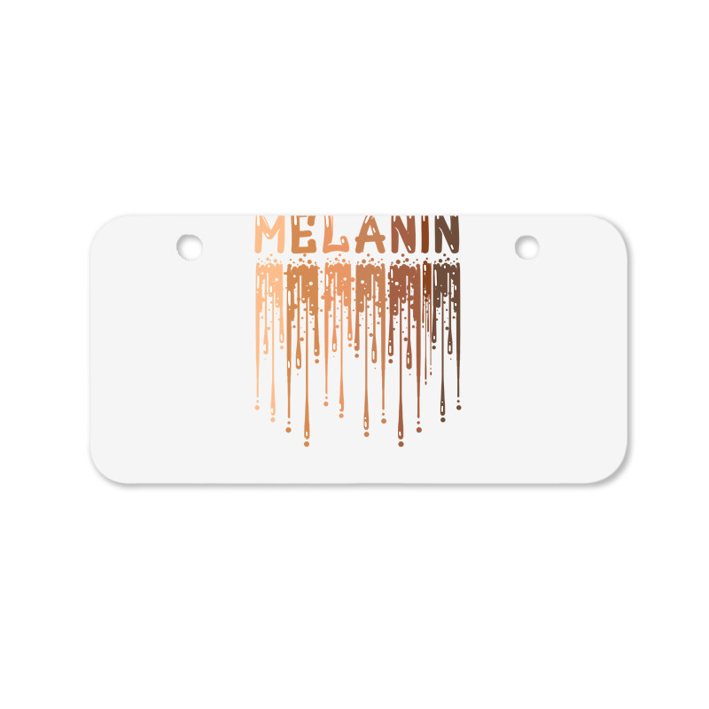 Drippin Melanin For Women Pride  Gifts Black History Month Bicycle License Plate | Artistshot