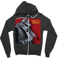 Woodcock Holmes Zipper Hoodie | Artistshot