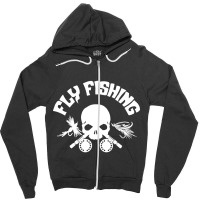 Fly Fishing-hlqkf Zipper Hoodie | Artistshot