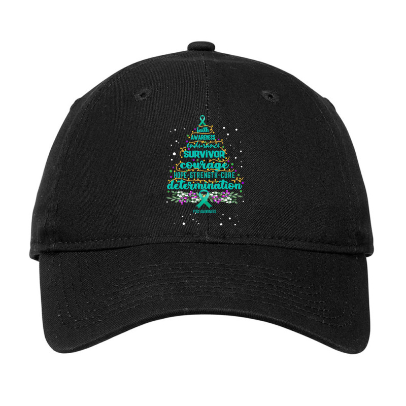 Ptsd Awareness Awareness - Christmas Tree Hope Cure Adjustable Cap by brumfieldportillo7vlpq8 | Artistshot