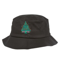 Ptsd Awareness Awareness - Christmas Tree Hope Cure Bucket Hat | Artistshot